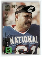 1994 Stadium Club Members Only 50 #4 Jesse Sapolu San Francisco 49ers