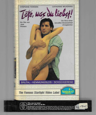 Stephane Ferrara  Catherine Wilkening  Töte, was du liebst!   VHS Rarität  FSK18