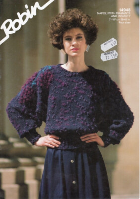 Strickanleitung in Doppelstrick von Robin für Damen 71-107cm (28-42)