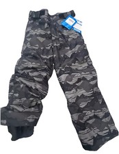 Columbia Snow Pants Youth XS 6/7 Camo Ice Slope II Waterproof Ski MSRP 80 NWT