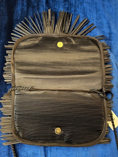 NEW w tags Very Special Black Evening Bag use with Strap or as Clutch - Picture 11 of 11