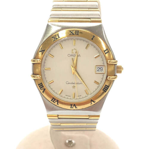 OMEGA Watch running Constellation 396.1201 date quartz 2024.10 battery replaced