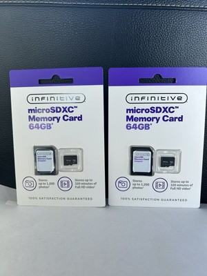 Infinitive 64GB microSDXC Memory Card