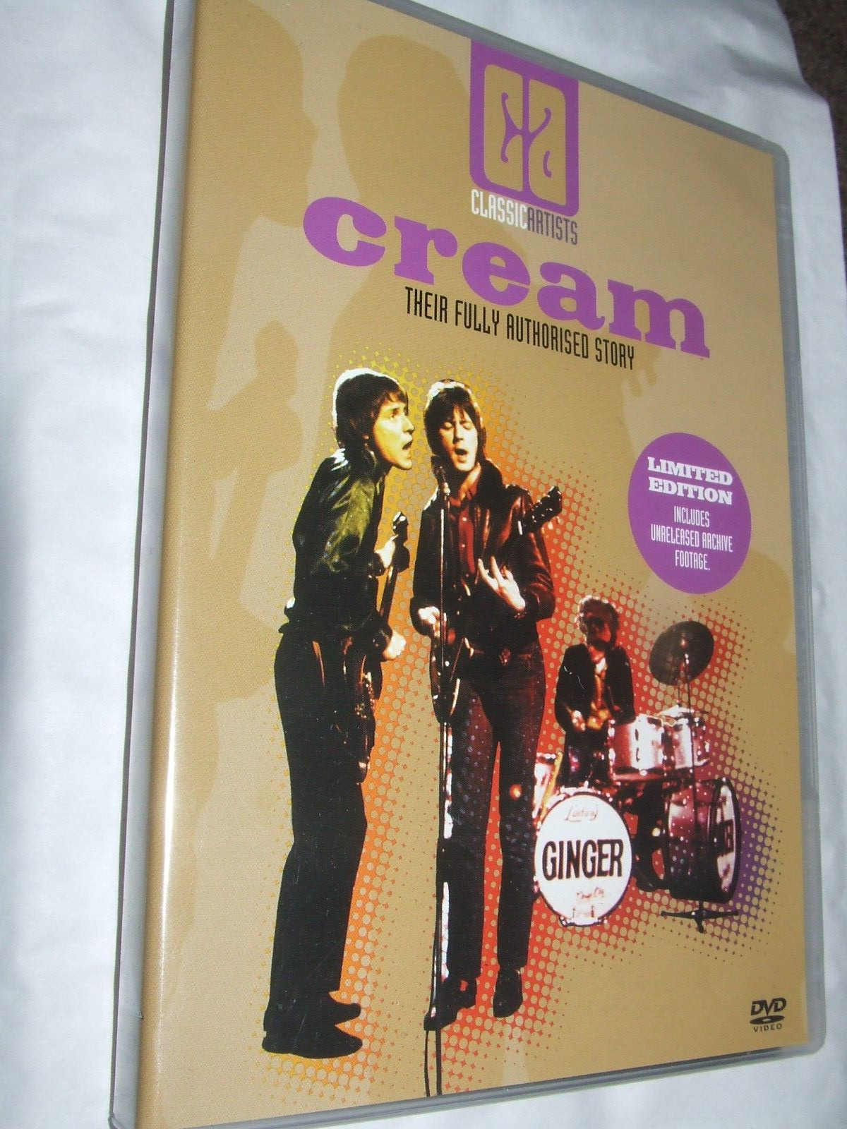 Cream - Their Fully Authorised Story   DVD