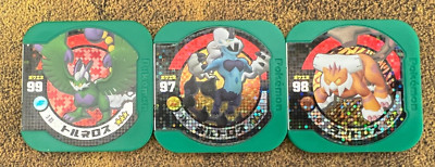 Pokemon Set of 3 Hyper Rare Tretta - Tornadus 3-03 Thundurus 3-04 Landorus 3-05