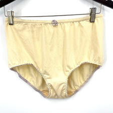 Vintage Ann Diane Underwear Womens XL Beige Nude Granny Panties Full 80s Sissy