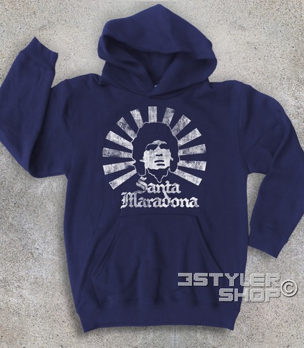 Sweatshirt Child Santa Diego El Pibe De Oro La Mano De Dios World Cup '86
