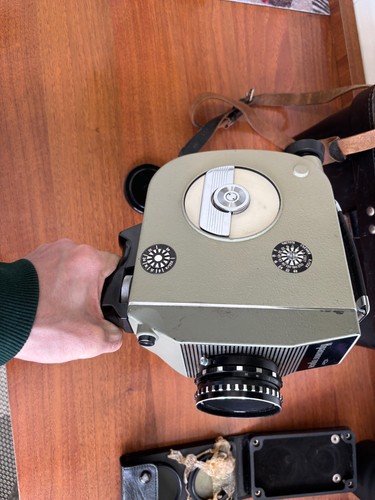 Rare Movie Camera Krasnogorsk 16 Film Movie Camera and Mir 11 Lens Works - Picture 13 of 15