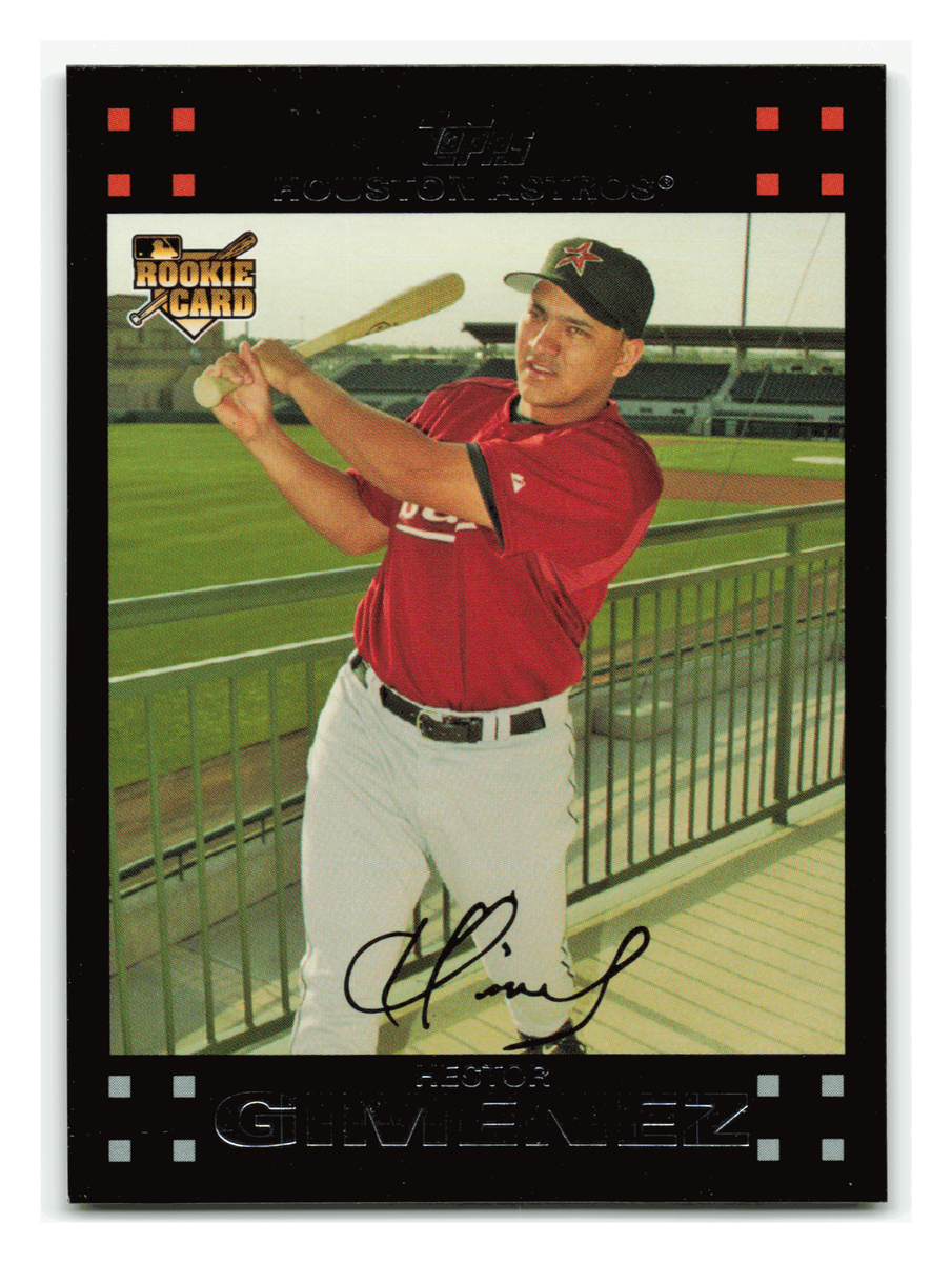Hector Gimenez RC 2007 Topps #648 Rookie Houston Astros Mint | eBay
