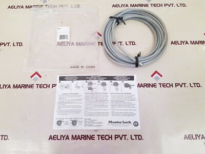 Set 6X Master lock 8615 Verstellbar Kabel