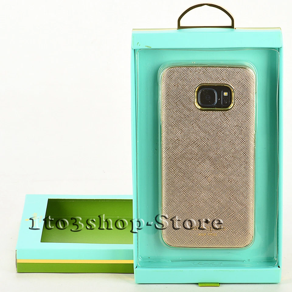 Kate Spade Wrap Case Cover for Samsung Galaxy S7 Edge Saffiano Leather Rose Gold - Image 3 of 4