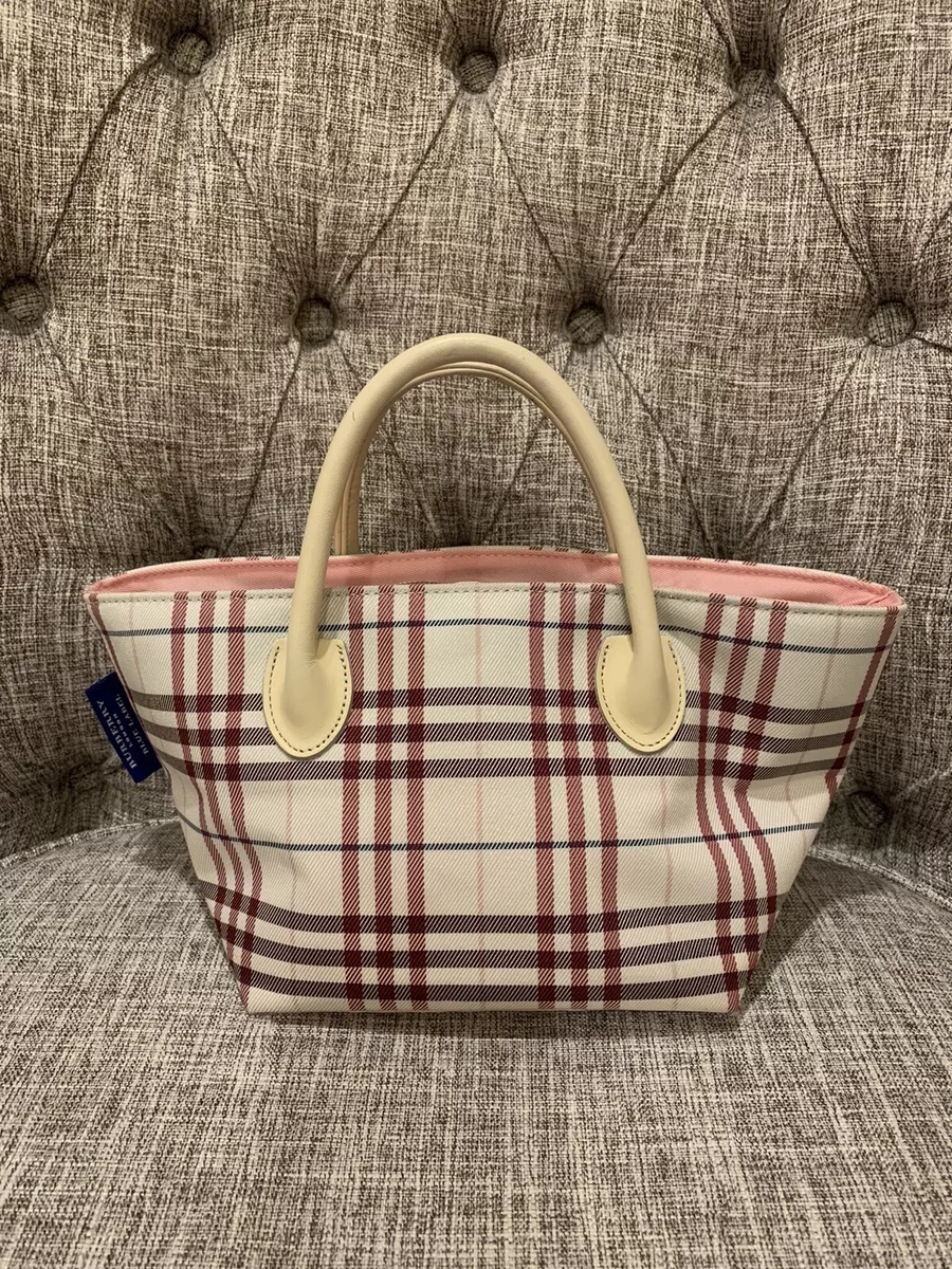 Authentic Vintage Burberry Blue Label Hand Bag