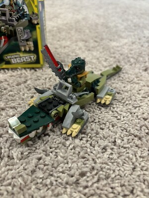 LEGO Legends of Chima set #70126 Crocodile Legend Beast complete w