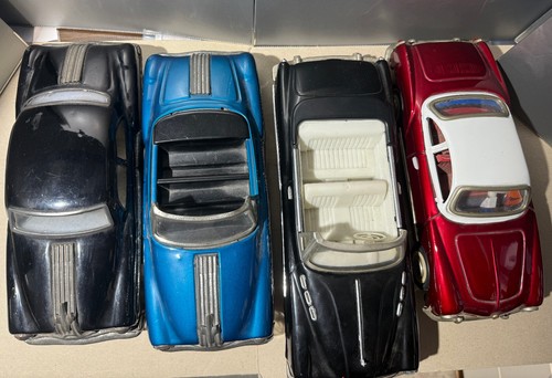 Konvolut 4 x Auto Blechspielzeug 1:18 Herstellungsjahr unbekannt aus Sammlung !! - Bild 2 von 17