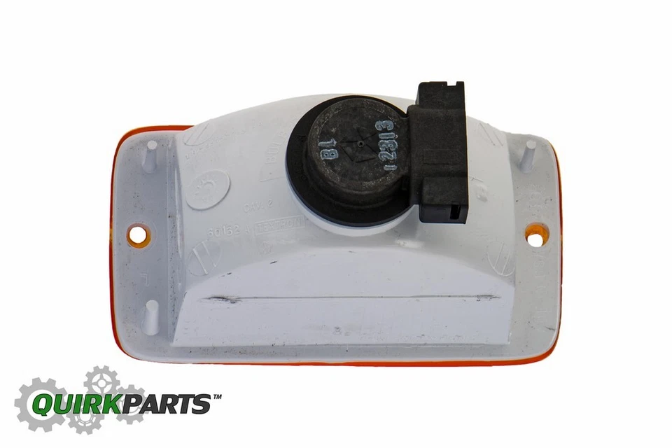 NOVA LÂMPADA DE SETA MOPAR FRENTE ESQUERDA PARA O LADO DO MOTORISTA ESTACIONAMENTO 97-06 JEEP WRANGLER - Imagem 4 de 4