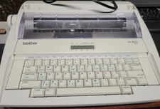 Vintage Brother ML 300 Word Processor Typewriter In Pristine Condition + Cover