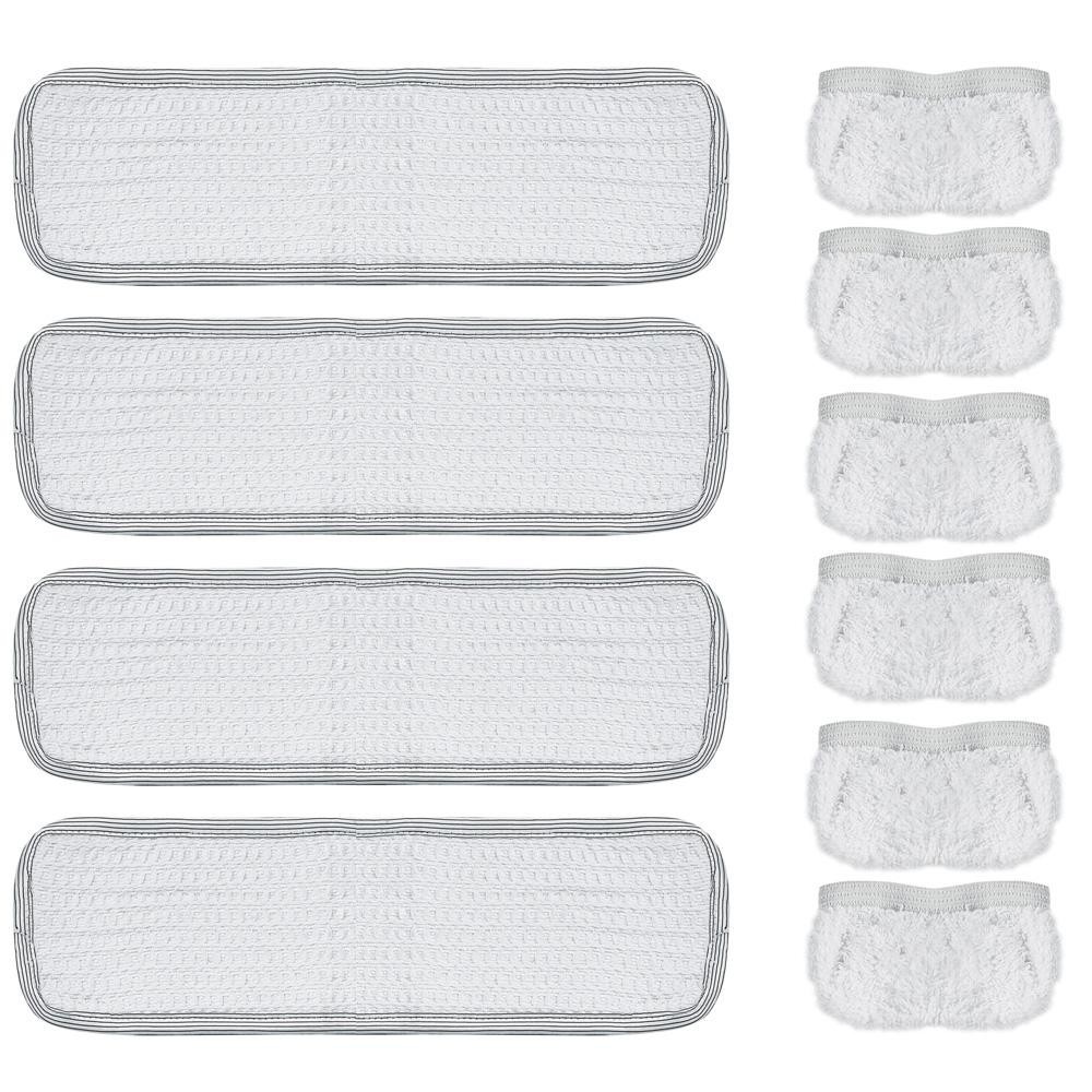 Polti Kit 4 Cloths +6 Headphones Cotton Vaporetto Go Xsteam Handy Smart Airplus