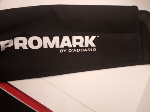 D'Addario Promark 2 Paar Marching Köcher Trommelstock Tasche schwarz Aufbewahrungshalter - Bild 2 von 3