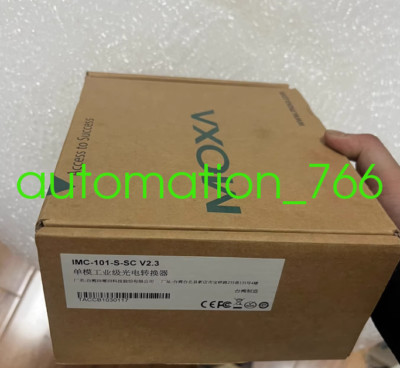 1PCS MOXA  IMC-101-S-SC Brand new Media converters shipping  Via Fedex or DHL