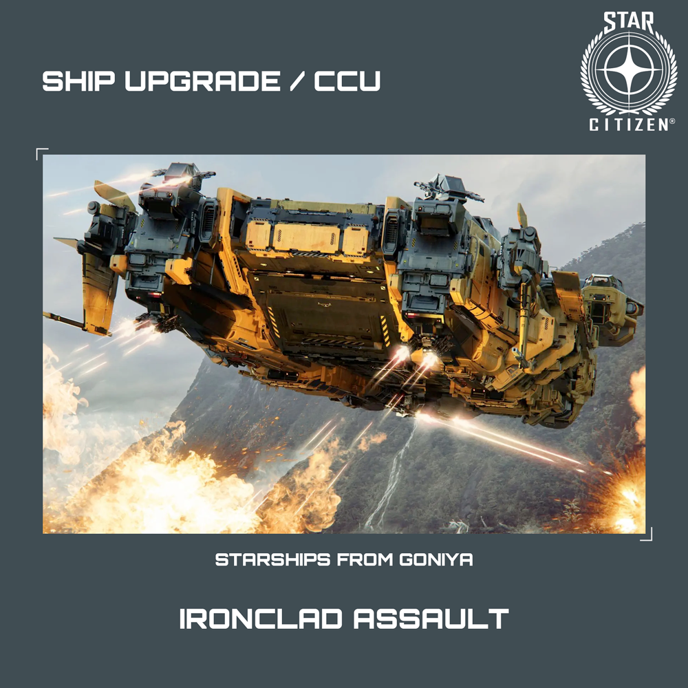 STAR CITIZEN - DRAKE IRONCLAD ASSAULT UPGRADE - (CCU) | eBay