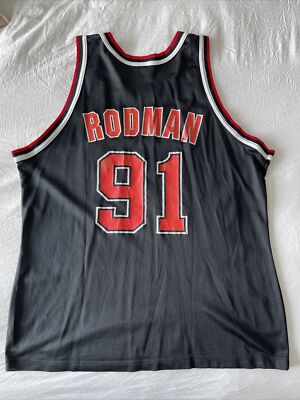 ウェア 90s champion chicago bulls Dennis Rodman CHICAGO BULLS DENNIS RODMAN VINTAGE 90s CHAMPION NBA
