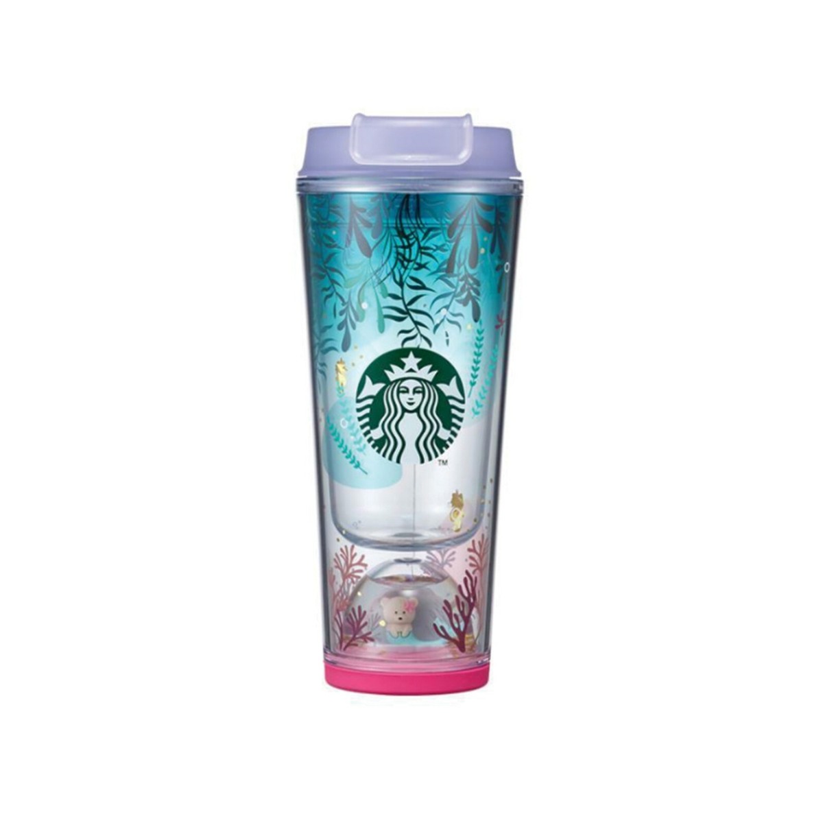 Starbucks Korea 2021 Under the sea waterball tumbler 355ml + TRACK 