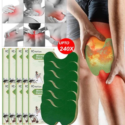 Pain Relief Patches Wormwood Hot Moxibustion Patches Neck/Knee/Waist Joint