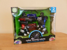 Cyber Boxing Robots Remote Control Cordless Head 2 Head RC Boxing 