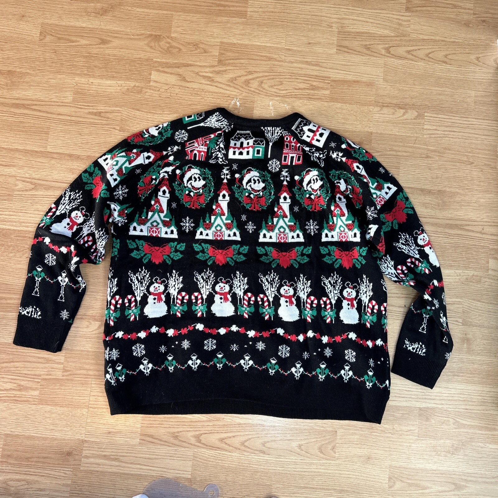 Disney Christmas Sweater Mickey Mouse Unisex Light Up Works XL NEW eBay