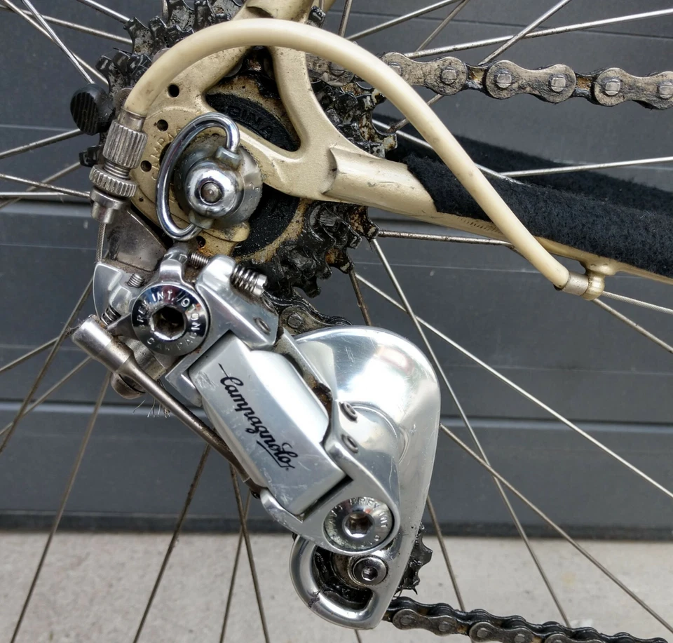 Raleigh TI Team SBDU Gold 52cm Rennrad Campagnolo C Record Delta Reynolds 753 - Bild 4 von 4