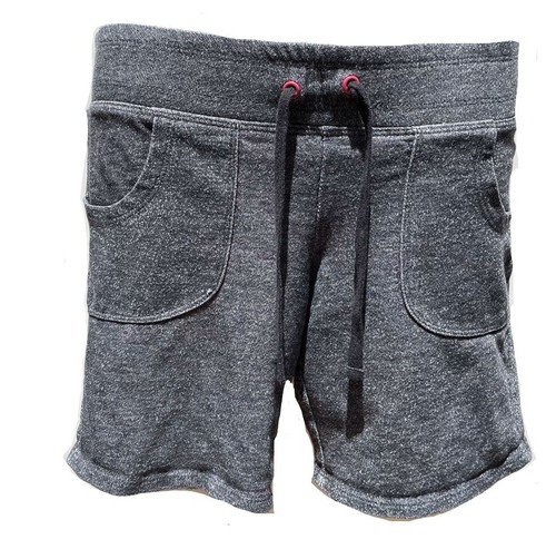 SO Girls Pull On Shorts with Pockets Dark Grey Size 7/8 - Picture 2 of 4