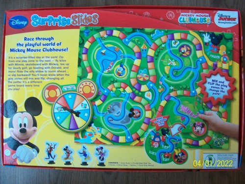Surprise Slides Board Game Mickey Mouse Clubhouse Disney Wonder Forge - Picture 2 of 4