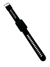 Silicone Band Strap Compatible with Whoop Fitness Tracker 4.0 (Black/Off White)