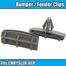 10x BUMPER FENDER FLARE CLIPS For CHRYSLER JEEP MOULDING TRIM 1009019