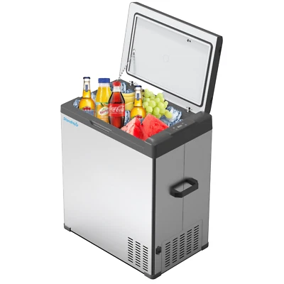 50L Kompressor Kühlbox elektrisch Auto Gefrierbox Camping Kühlschrank StandHeiz