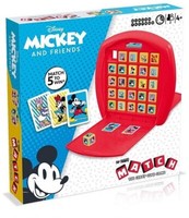 Winning Moves Top Trumps Match Mickey And Friends WüRfelspiel Gesellschaftsspiel