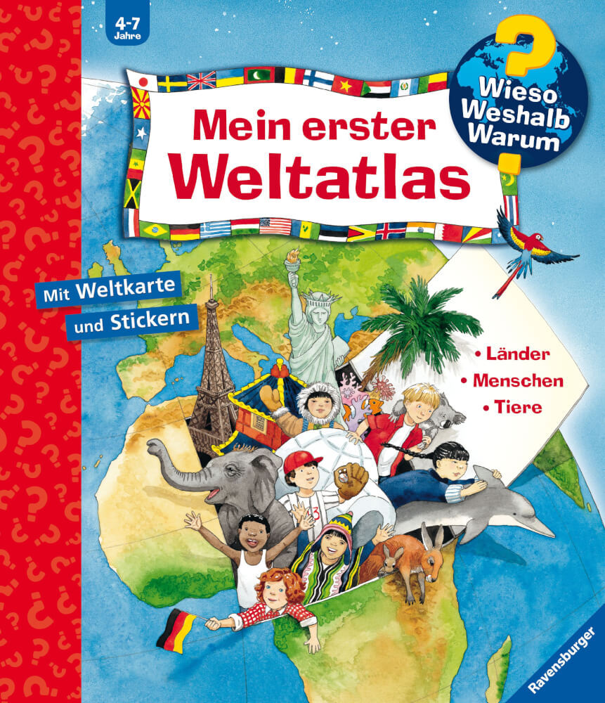 Thumbnail - Ravensburger 32792 Wieso? Weshalb? Warum? Mein Erster Weltatlas