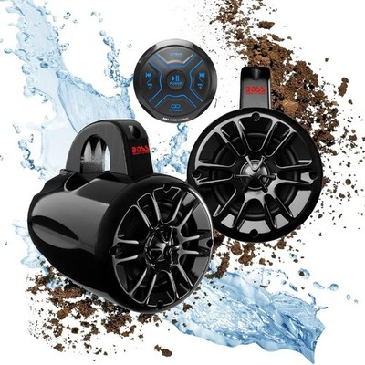 Set Boss Audio Systems MG150T.4 Mit 2 Lautsprecher Und Digital Media Spieler