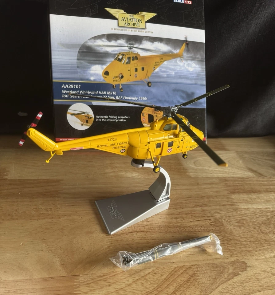 CORGI WESTLAND WHIRLWIND HAR MK10 RAF SEARCH & RESCUE FINNINGLY 1960’S AA39101 - Image 3 of 4