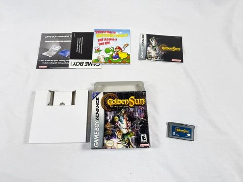 Golden Sun The Lost Age Gameboy Advance w/ Box & Manual Tested Working Authentic