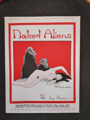 Naked Aliens By William E. Pearson & Wally Wood-Pearson Autograph-Brand-New!