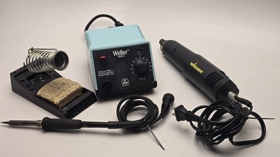 Weller WeS 51 Soldering Iron KIT  & Heat Gun