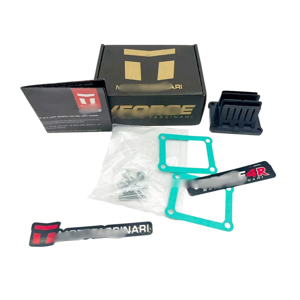 Reed Cage Valve with Carbon Fiber Petals V4R01D for 1987-2000 2002 Honda CR125R - Image 3 of 4