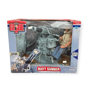 G.I. JOE NAVY GUNNER 限定版 GI Joe Navy Gunner with Twin Mount