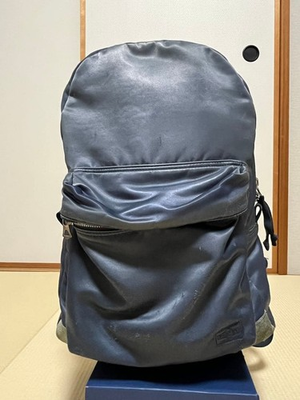 #ad Porter Backpack in Faded Blue Gray Craftsman Simple $99.44
