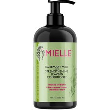 Rosemary Mint Strengthening Leave-In Conditioner By Mielle 12 fl oz 355 ml