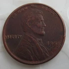 1955 Wrong version Lincoln Wheat Penny Rare Sought---As shown in the figure