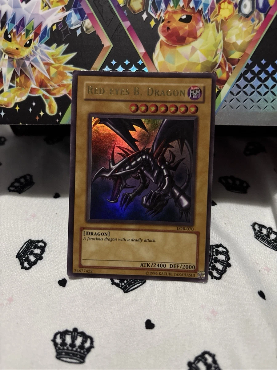 Red Eyes Black Dragon Yu-Gi-Oh! TCG Individual Trading Card Games