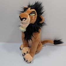 Disney Store Scar Plush The Lion King Medium 14'' Good Used Condition