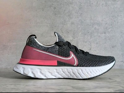 Nike Wmns React Infinity Run Flyknit 'Black Pink Blast'